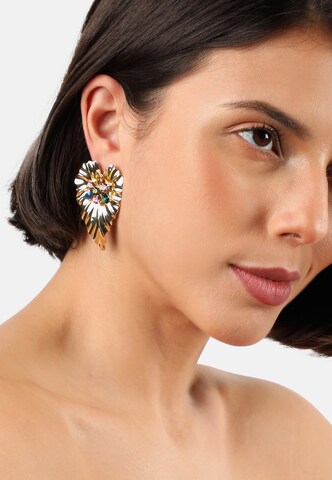 SOHI - Brincos 'Juliana' em ouro: frente