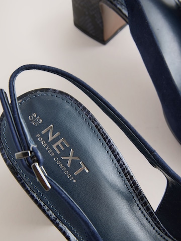 NextCipele s potpeticom i otvorenom petom 'Forever Comfort' - plava boja