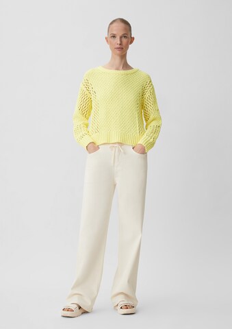 comma casual identity Pullover in Gelb