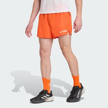 regular Pantaloni per outdoor 'Multi' di ADIDAS TERREX in arancione: frontale