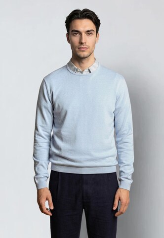Clean Cut Copenhagen Pullover 'Claude' in Blau: Vorderseite