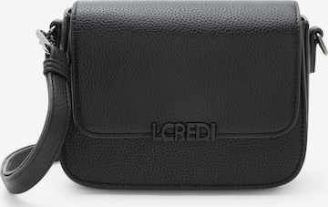 juoda L.CREDI Rankinė su ilgu dirželiu 'Reike': priekis