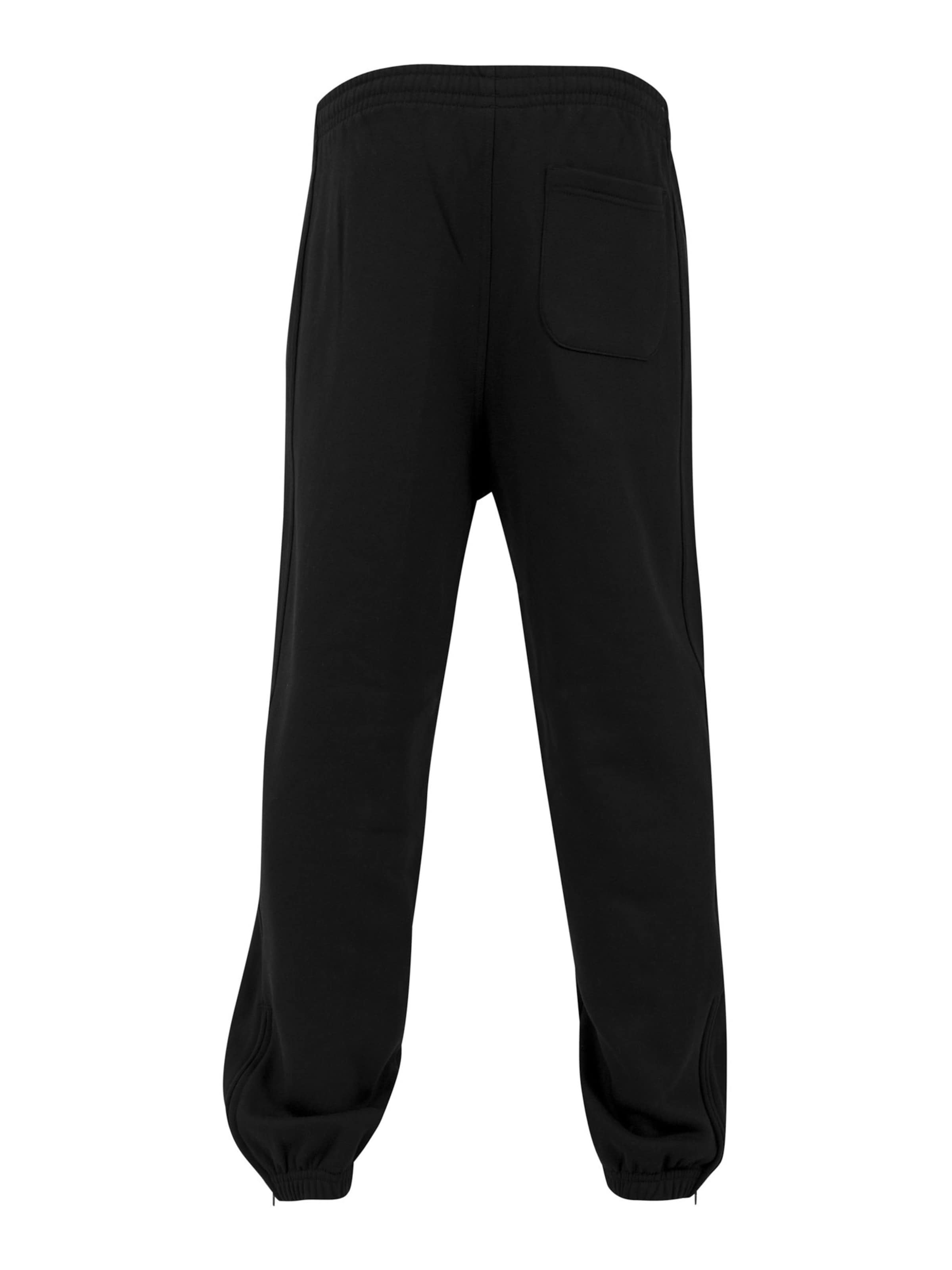Urban Classics Tapered Trousers in Black