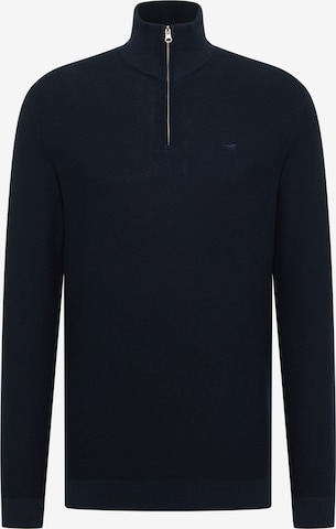 MUSTANG Pullover ' Everett' in Blau: Vorderseite