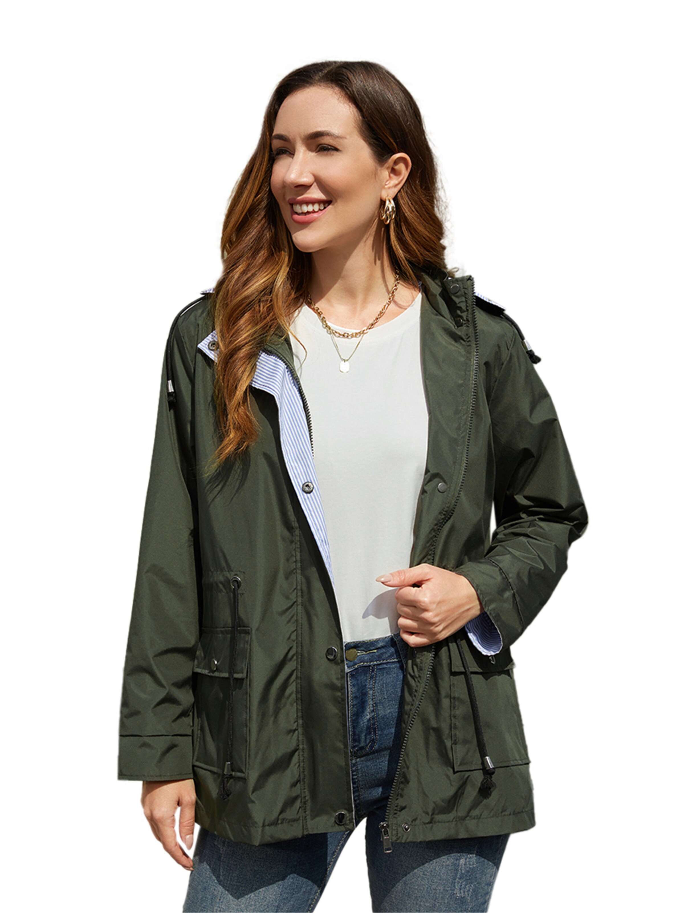 Youthup Between-Season Jacket in Green