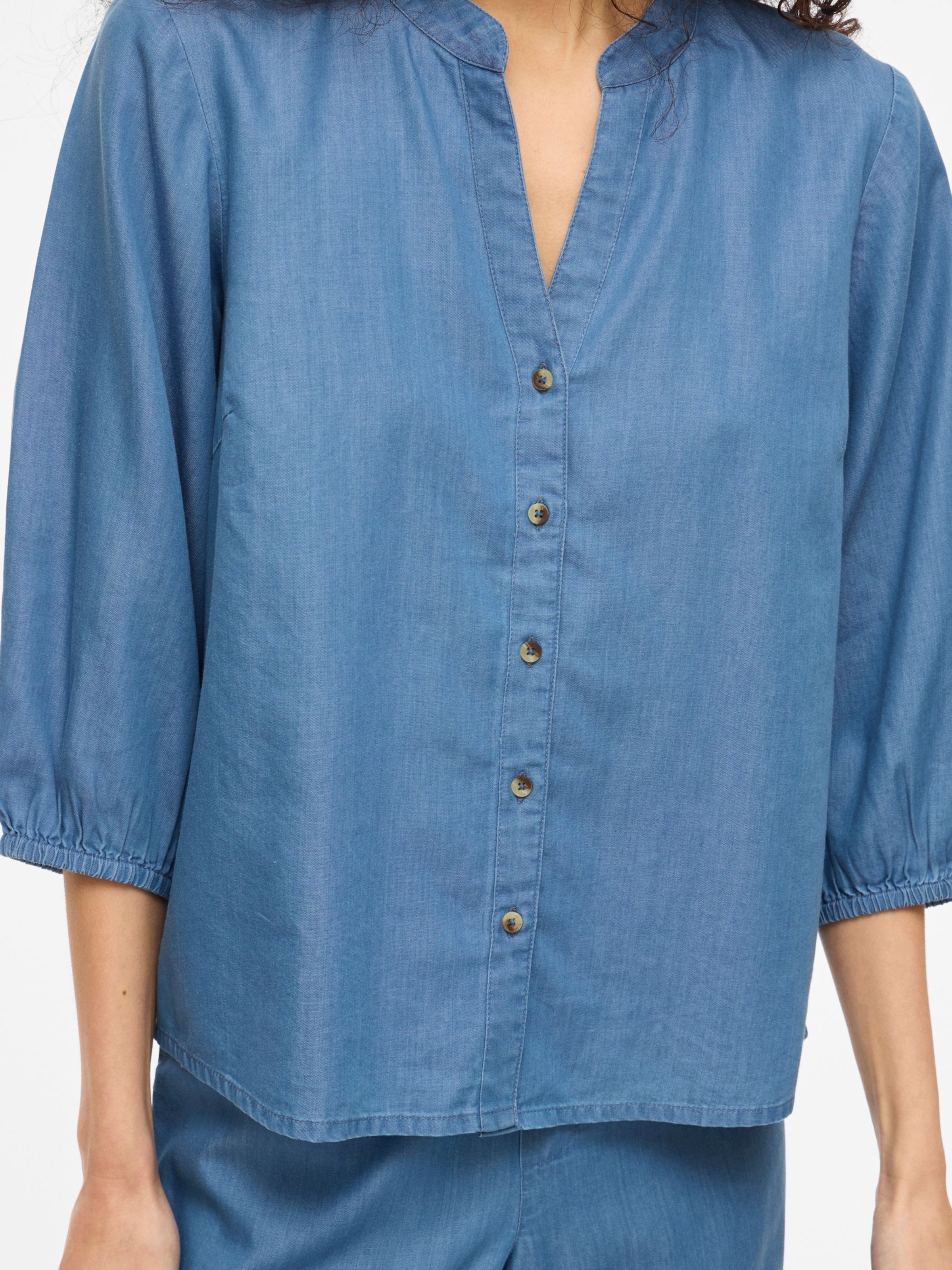 Chemisier 'VINORI ' VILA en bleu