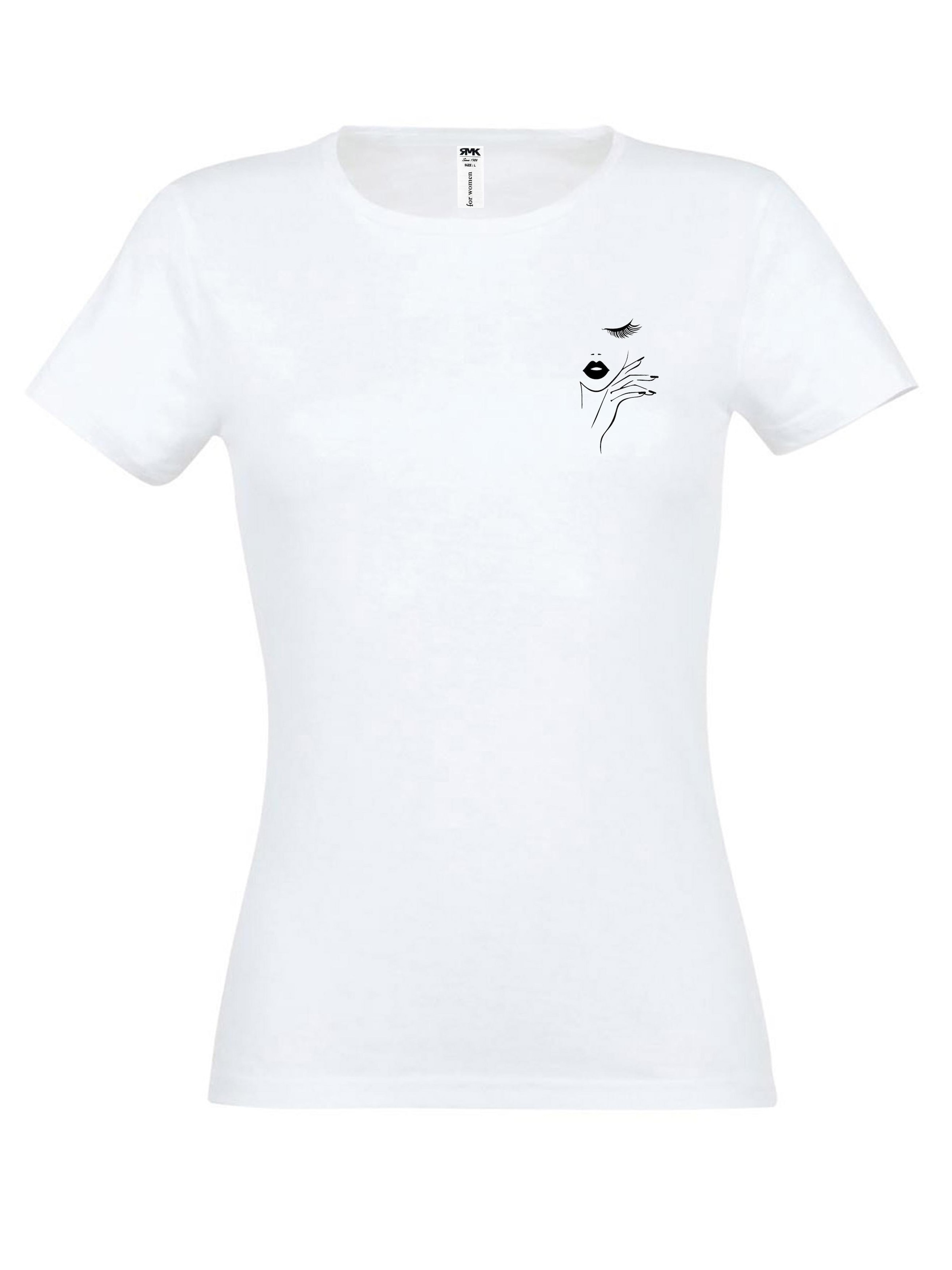 RMK Shirt 'Stilvoll'‌‌‌‌‌‌‌‌‌‌ in Weiß: Vorderseite