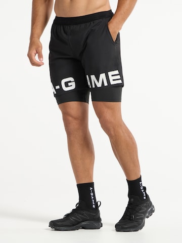 A-Gameregular Sportske hlače - crna boja