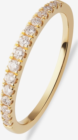 CHRIST Ring in Gelb: Vorderseite
