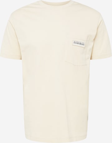 NAPAPIJRI Shirt in Wit: voorkant