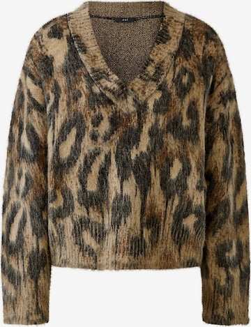 OUI Pullover in Braun: Vorderseite