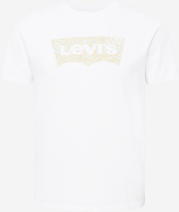 LEVI'S ® Shirt 'Graphic Crewneck Tee' in Weiß: predná strana