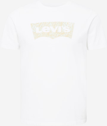 LEVI'S ® Štandardný strih Tričko 'Graphic Crewneck Tee' - biela: predná strana