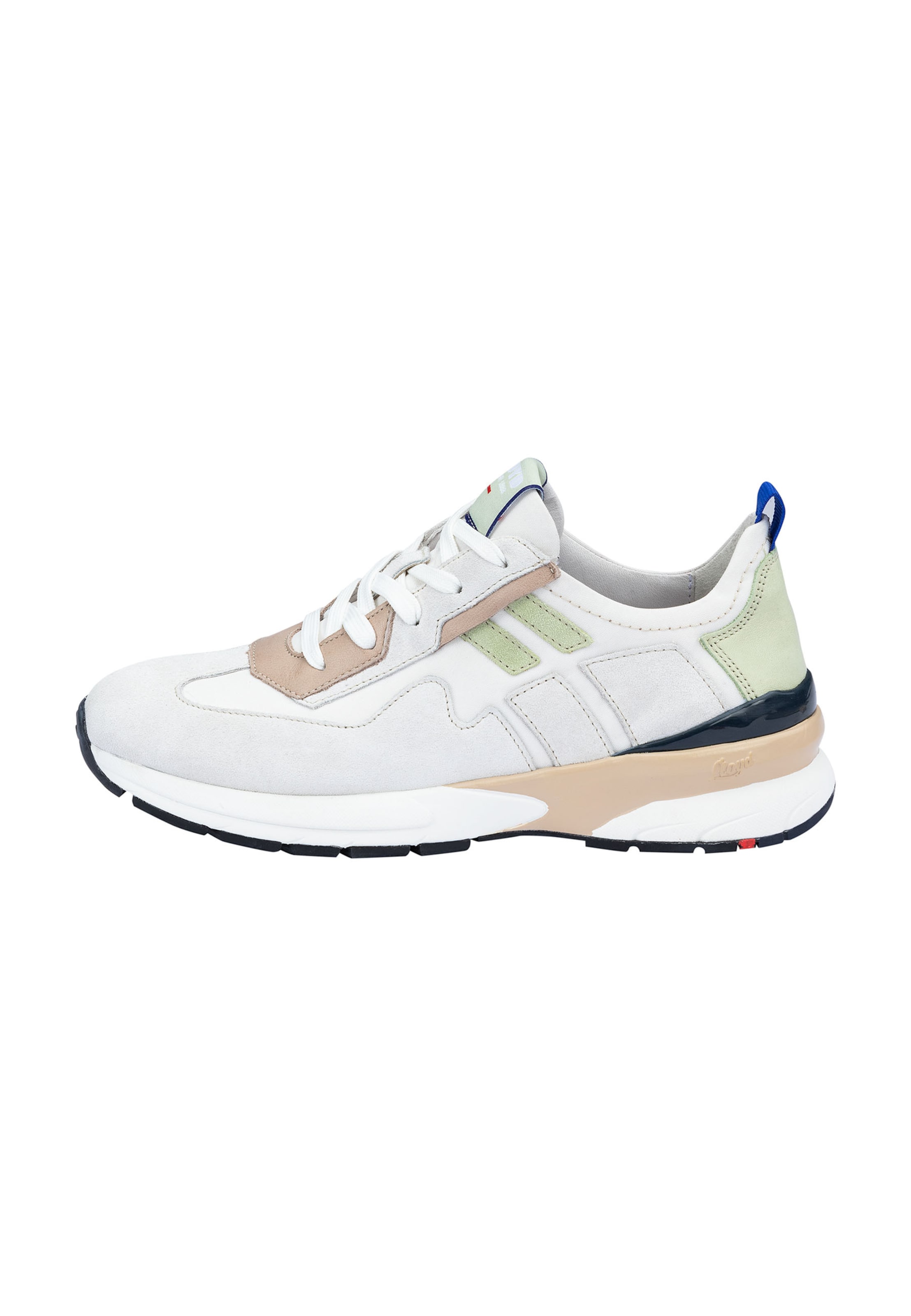 LLOYD Sneakers laag in Wit: voorkant