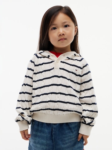 TOMMY HILFIGER Pullover in Weiß: Vorderseite