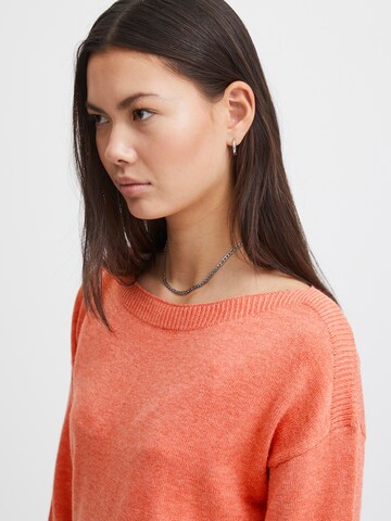 ICHI - Jersey 'SELLA' en naranja