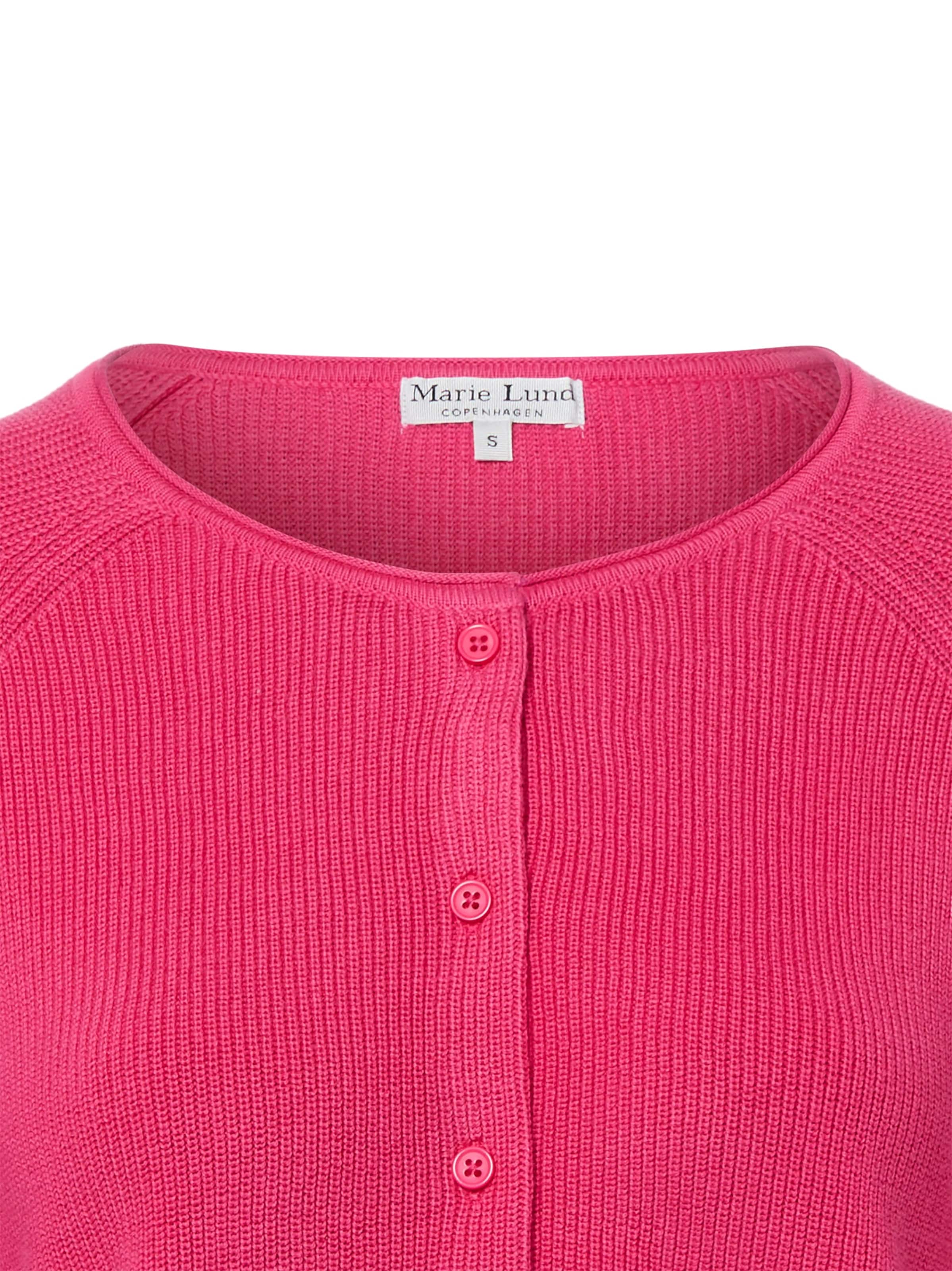 Marie Lund Knit cardigan in Pink