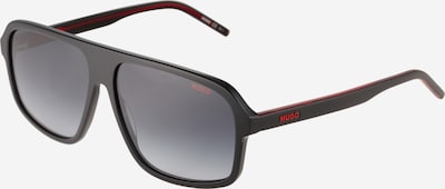 HUGO Sonnenbrille '1195/S' in rot / schwarz, Produktansicht
