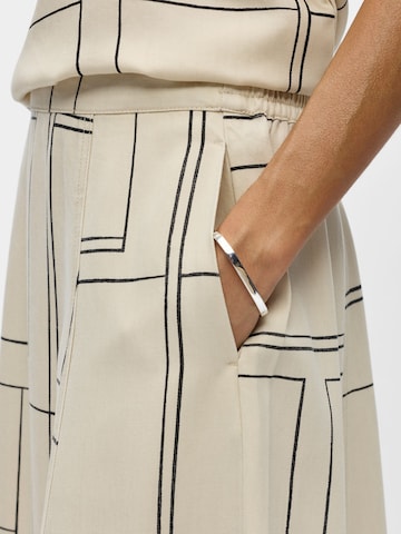 Gonna 'OBJFrame' di OBJECT in beige