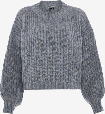 DreiMaster Vintage Sweater in Grey: front