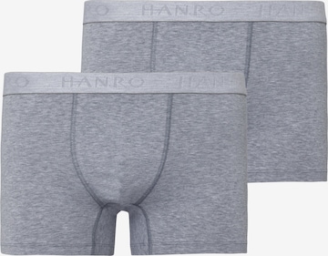 Hanro Boxershorts 'Essentials' in Grau: Vorderseite