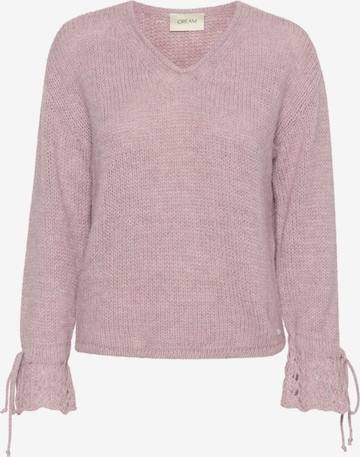 Pulover 'Niso' de la Cream pe roz: față