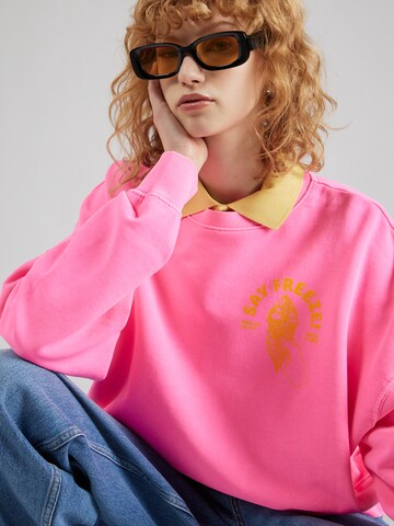 SCOTCH & SODA Sweatshirt in Pink