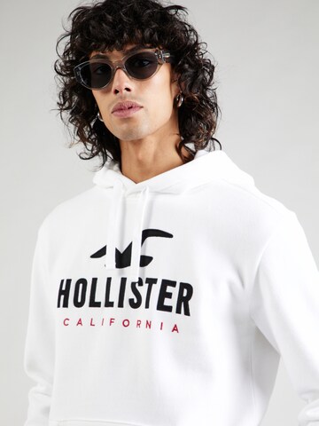 Sweat-shirt HOLLISTER en blanc