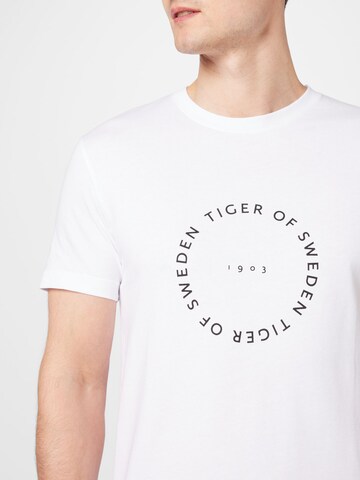 T-Shirt Tiger of Sweden en blanc