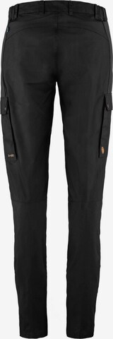 Fjällräven Regular Outdoor Pants 'Stina' in Black