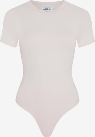 Style Republic Shirt bodysuit in Pink: front