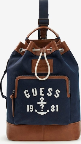 Sac à dos 'Oslo' GUESS en bleu : devant