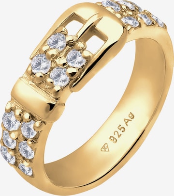 ELLI Ring 'Gürtel' in Goud: voorkant