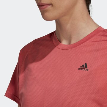 ADIDAS SPORTSWEAR Sportshirt 'Run Icons' in Rot