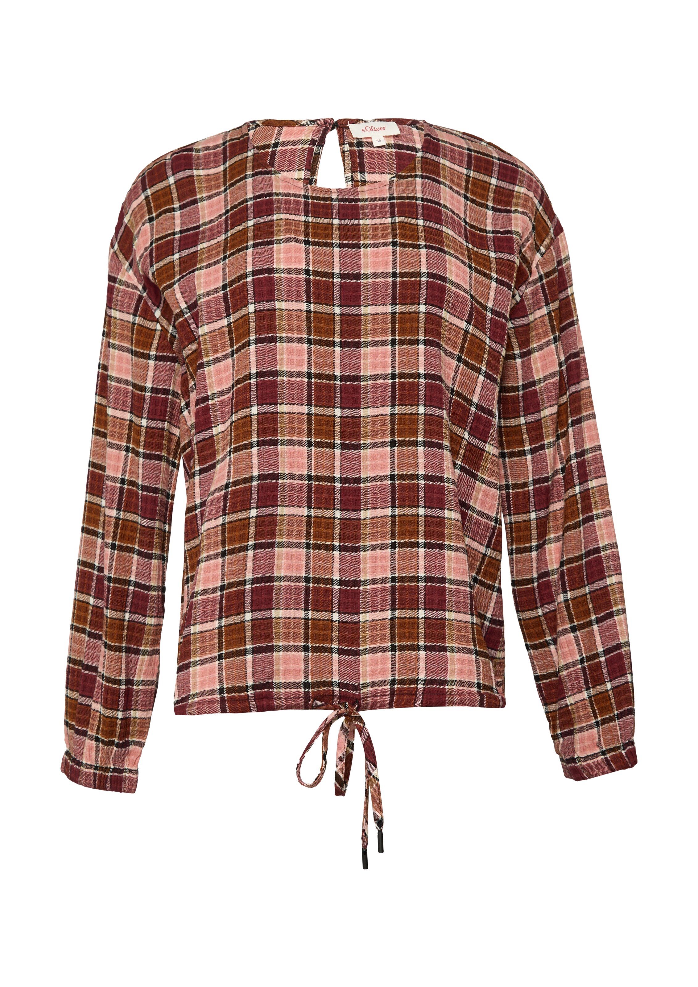 s.Oliver Blouse in Roze: voorkant