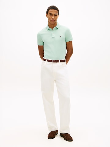 TOMMY HILFIGER Μπλουζάκι 'CORE 1985 SLIM POLO' σε πράσινο