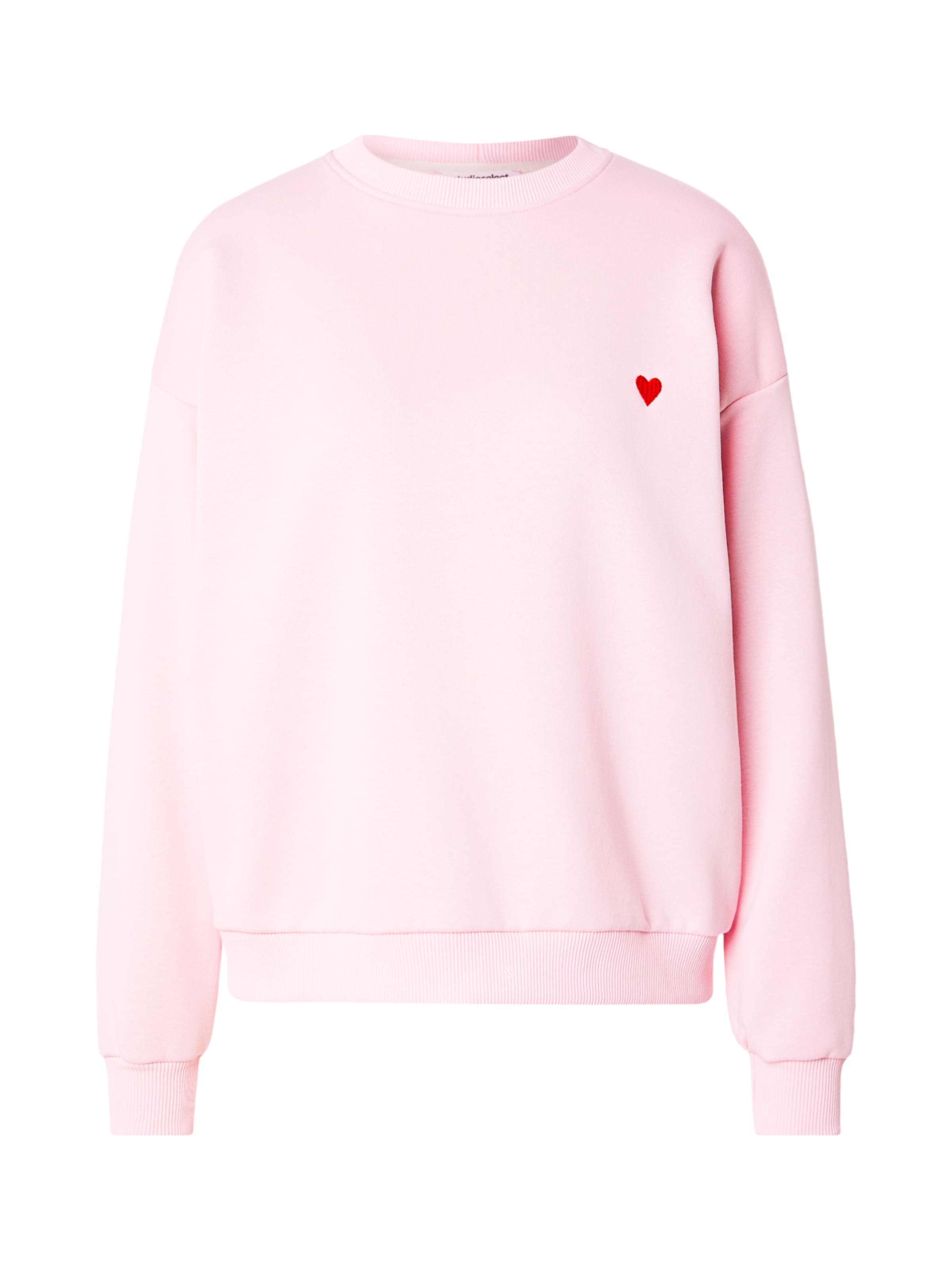 studioselect Sweat-shirt 'Eva' en rose / rouge, Vue avec produit
