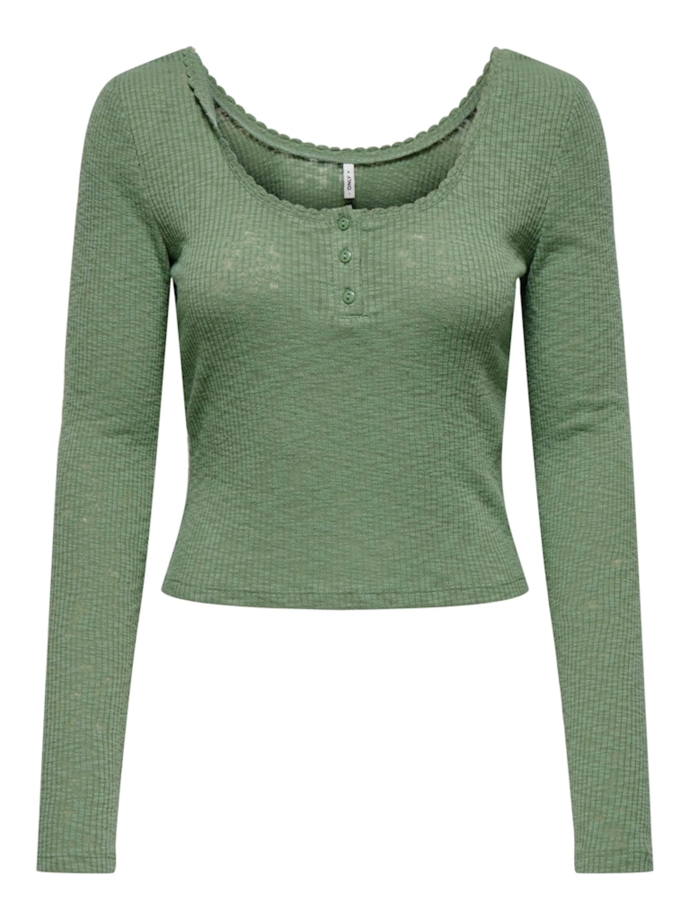 ONLY Μπλουζάκι 'ONLJULIANE' σε πράσινο: μπροστά