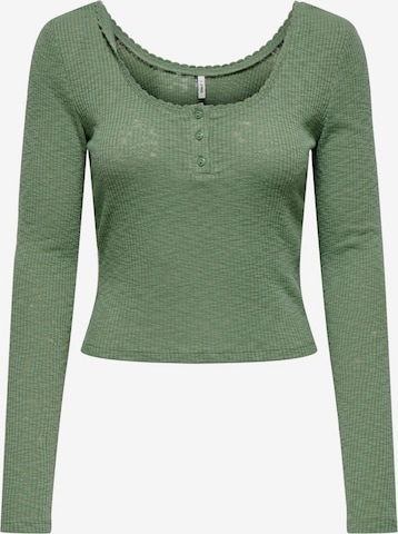 ONLY - Camiseta 'ONLJULIANE' en verde: frente