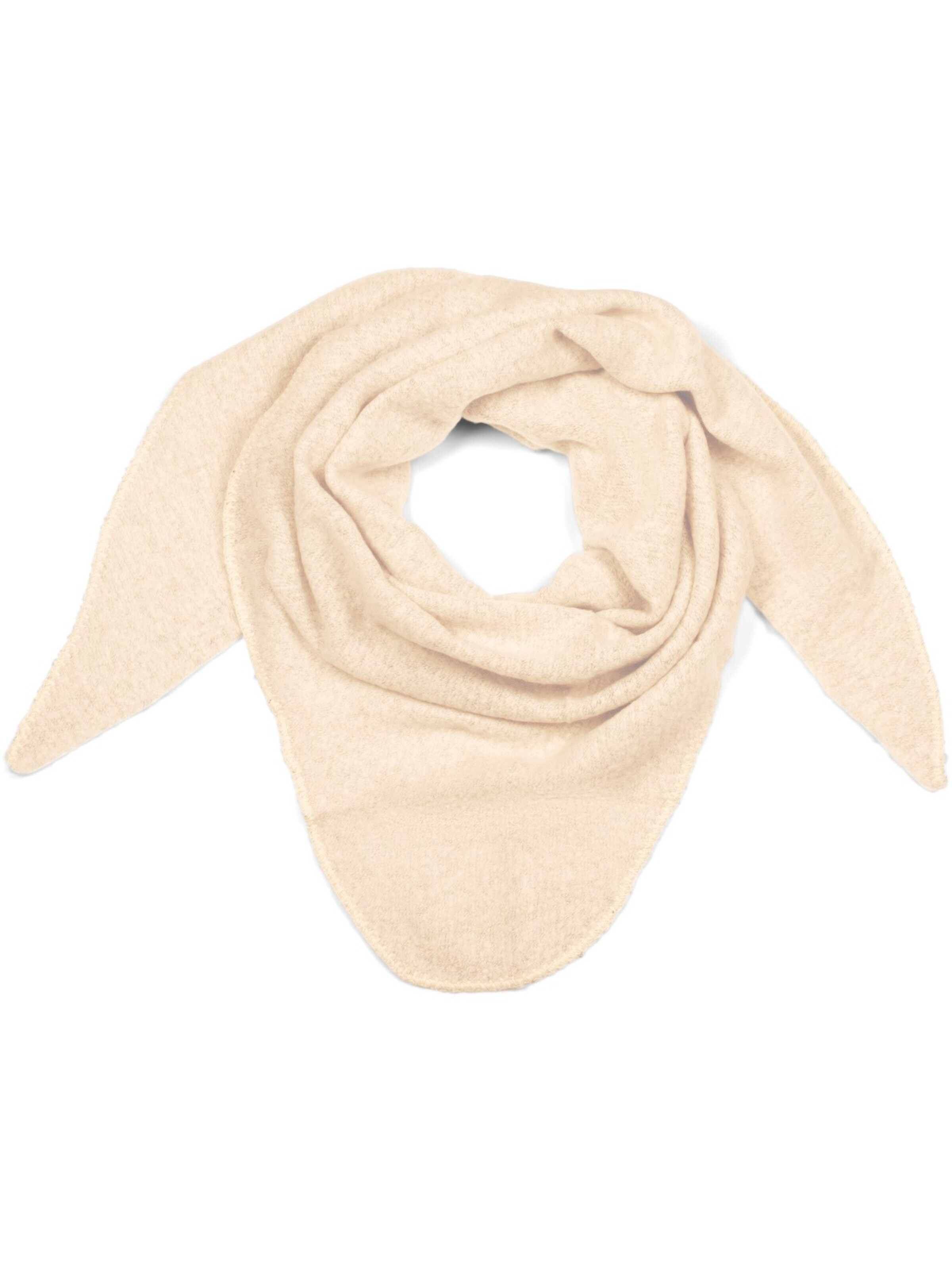 styleBREAKER Tuch 'Strick Dreiecktuch meliert'‌‌‌‌‌‌‌‌‌‌ in One Size in creme, Produktansicht