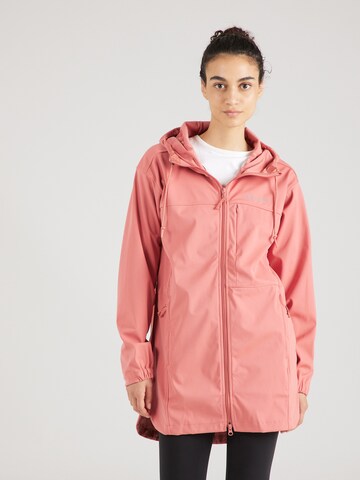 COLUMBIA Outdoor Jacket 'Flora Park' in Red: front