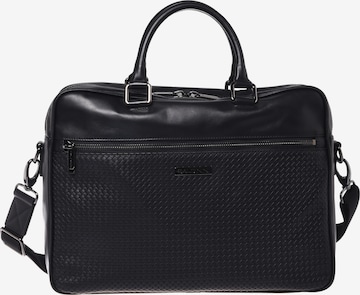 BALDININI Document bag in Black: front
