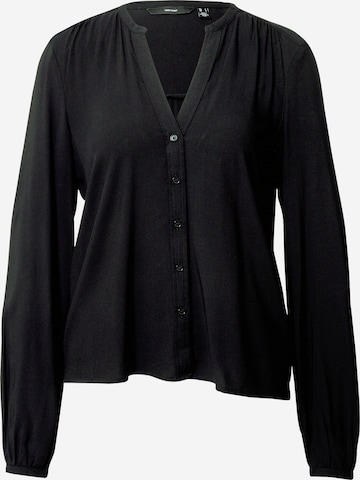 Camicia da donna 'Nads' di VERO MODA in nero: frontale
