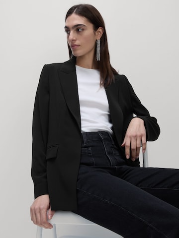 Blazer Marks & Spencer en noir : devant