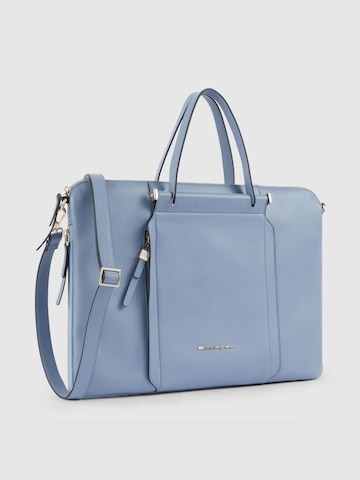 Sac d’ordinateur portable Piquadro en bleu