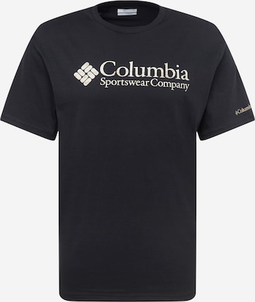 COLUMBIA Shirt in Schwarz: front