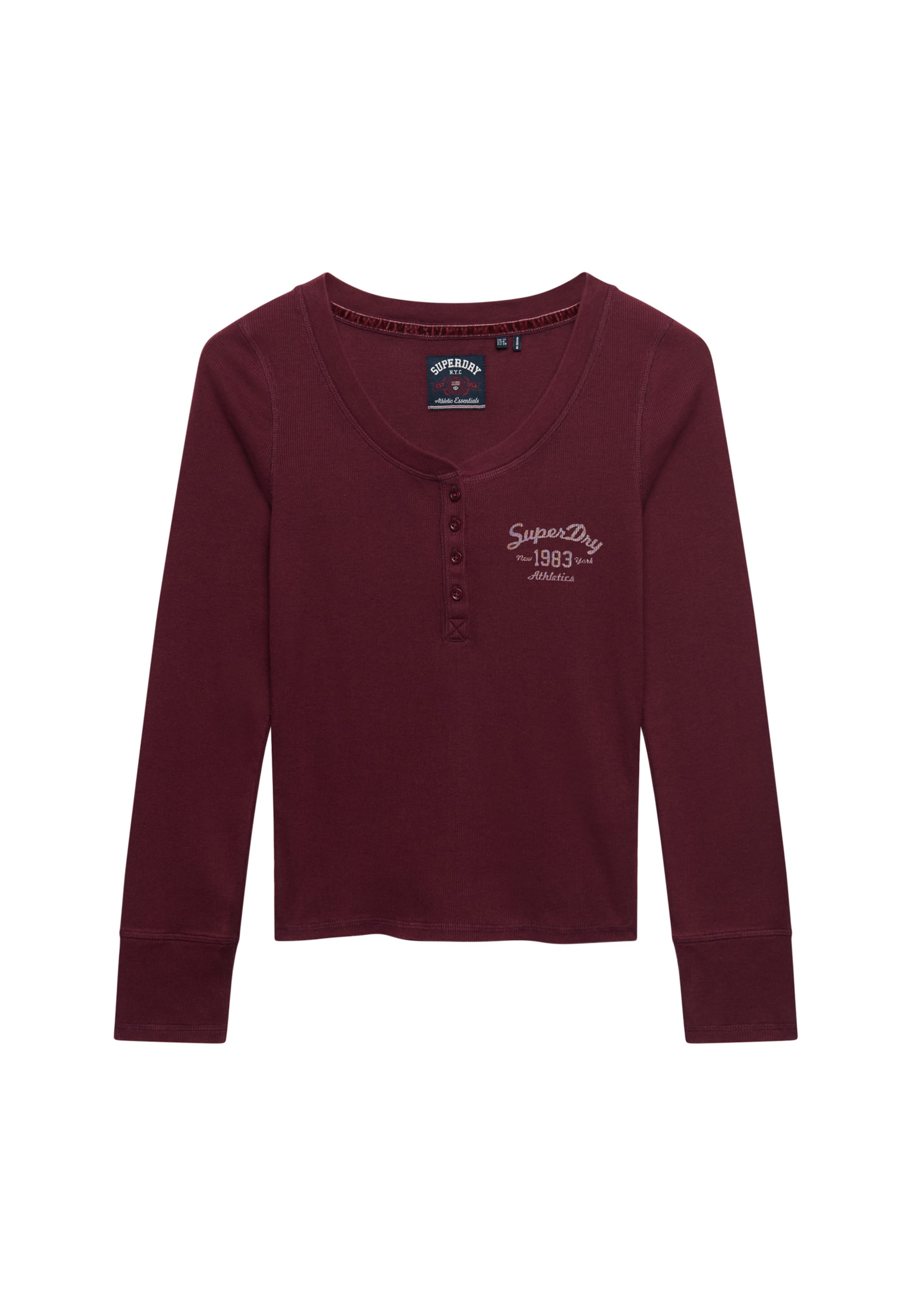 T-shirt Superdry & Co en rouge : devant