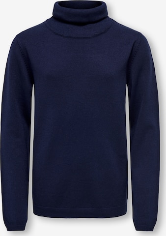 Pull-over KIDS ONLY en bleu : devant