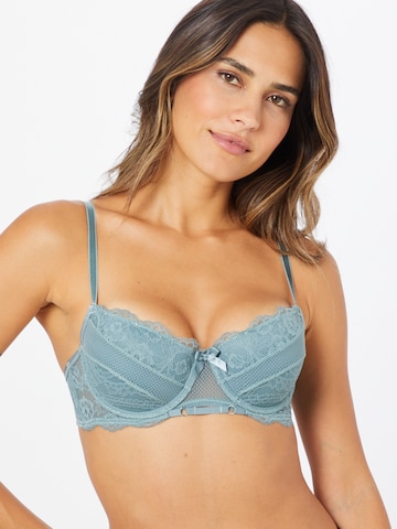 Hunkemöller - Clásico Sujetador 'Sierra' en verde: frente