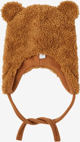 NAME IT Beanie 'MATUTA' in Brown: front